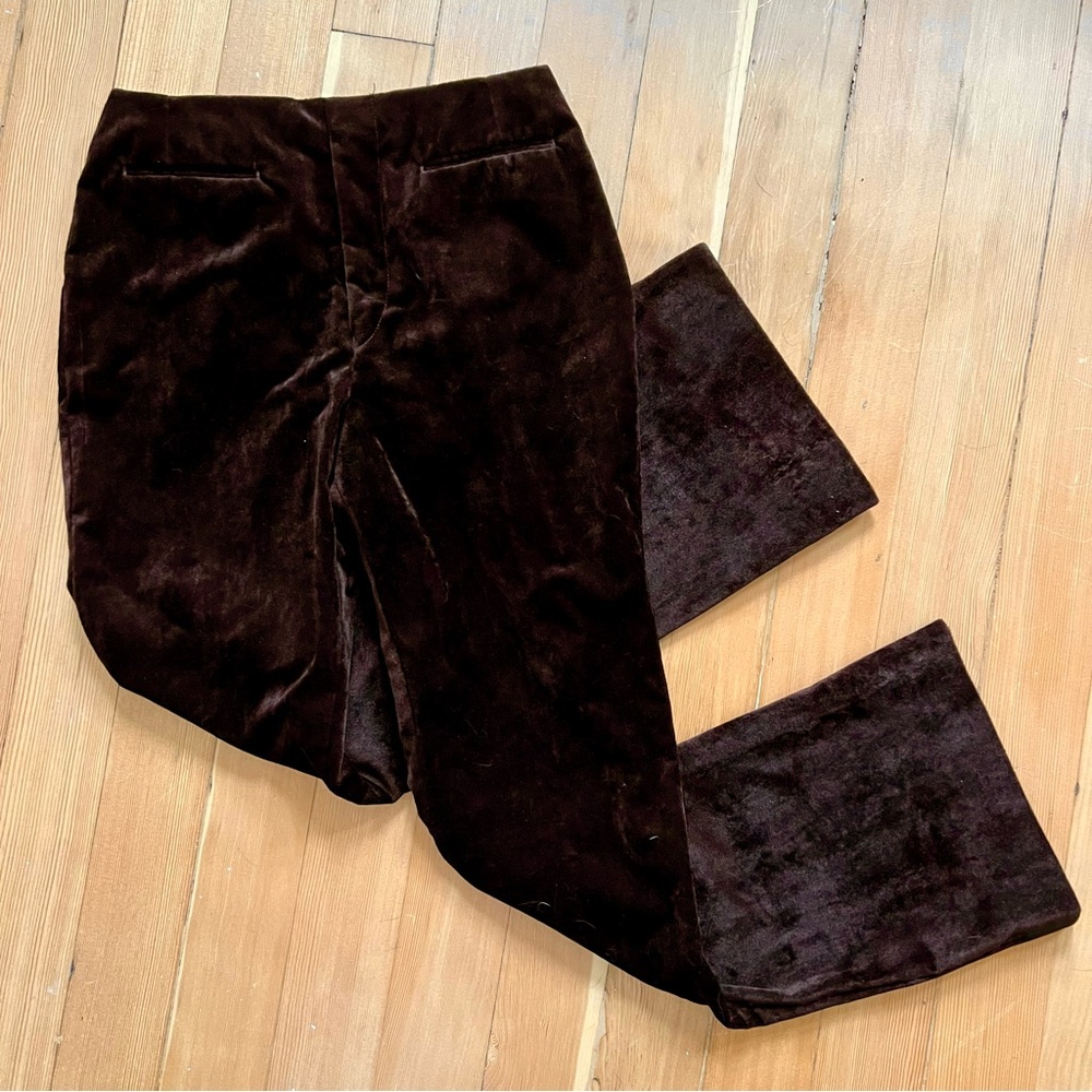RARE NWT vintage 70s Levi’s for gals brown velvet pants 4